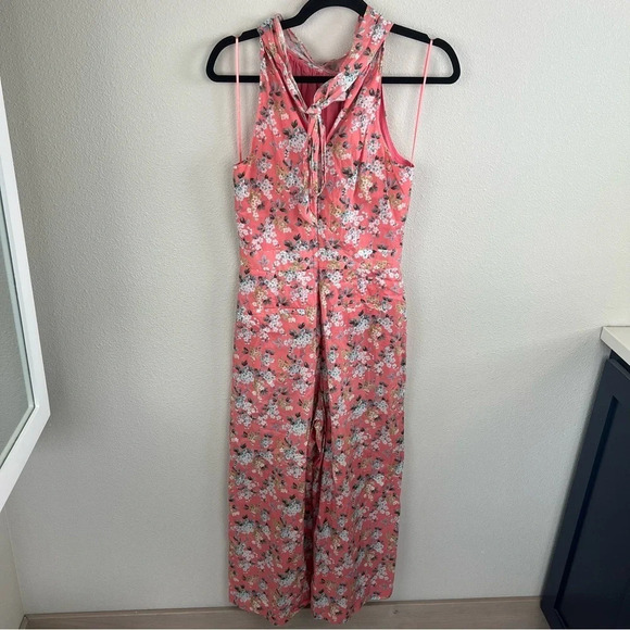 NWOT J. Crew Liberty Josephine High Neck Floral Jumpsuit Classic Casual Women 4 - Picture 9 of 11